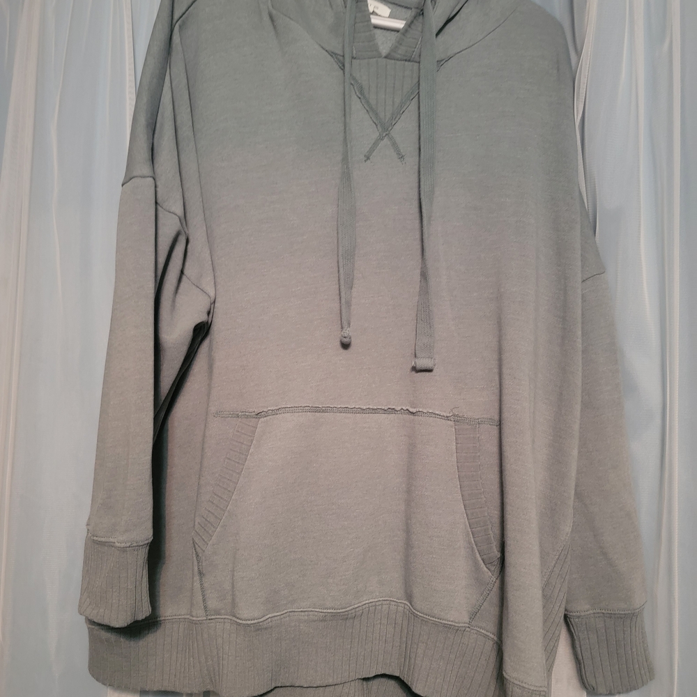Maurices Gray Hoodie Sweatshirt
